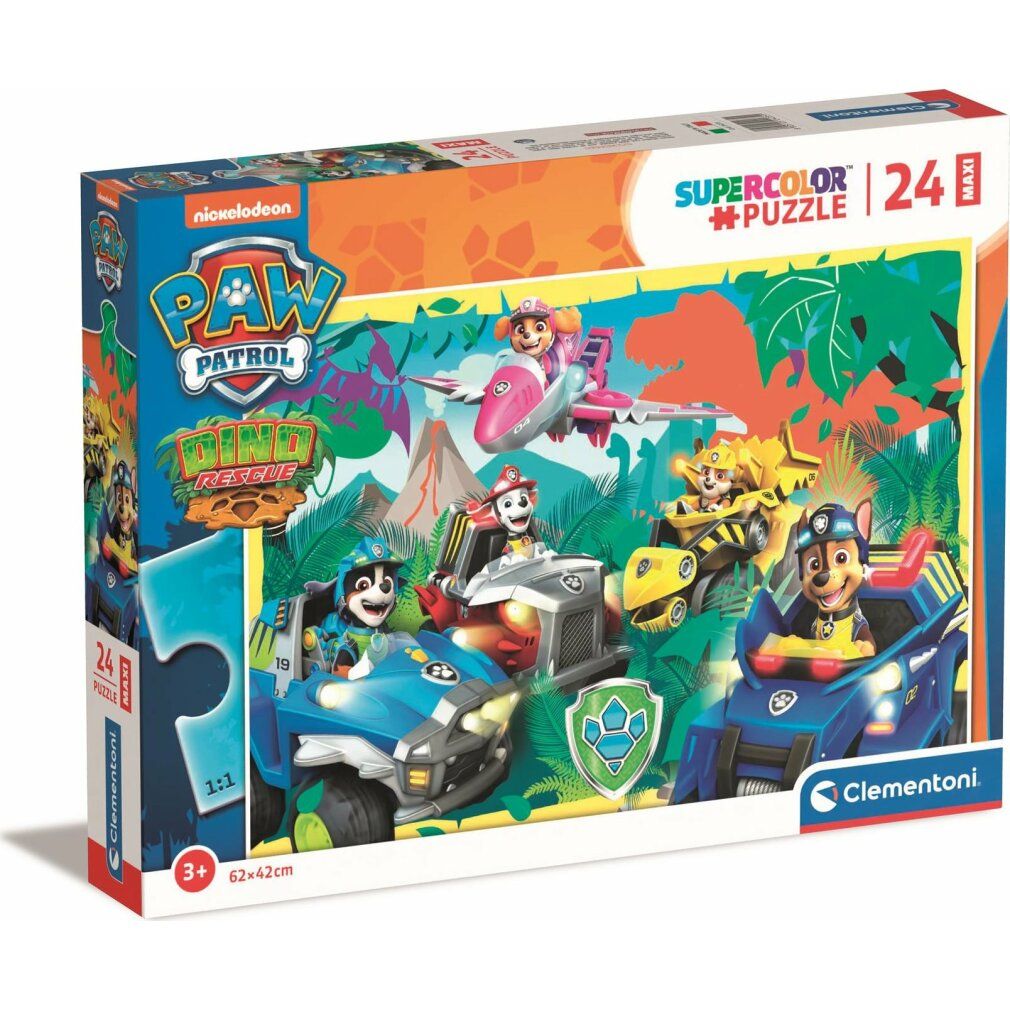 Clementoni Maxi Puzzle paw Patrol, 24 Teile.