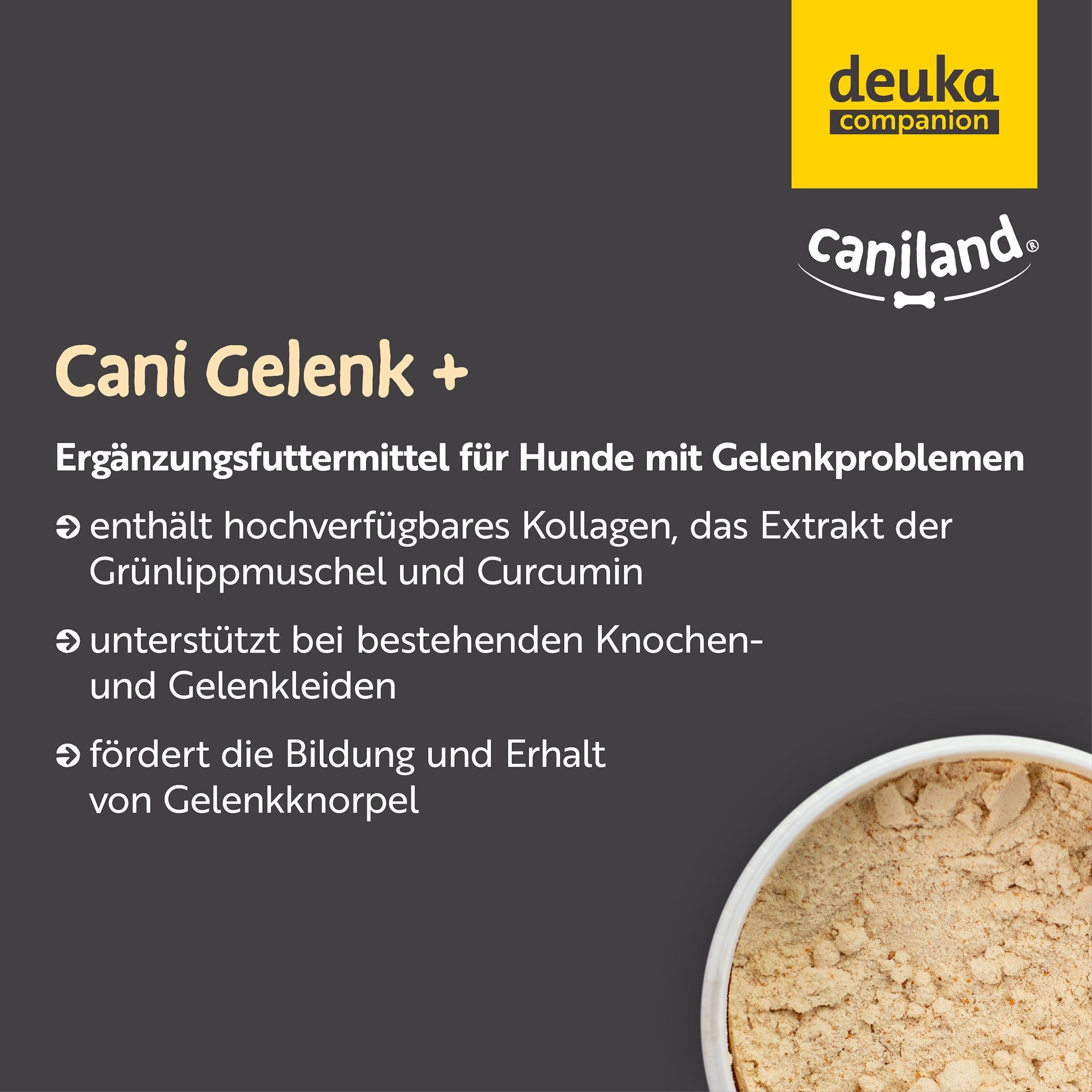 caniland Cani Gelenk + | Supplement für Hunde mit Gelenkproblemen