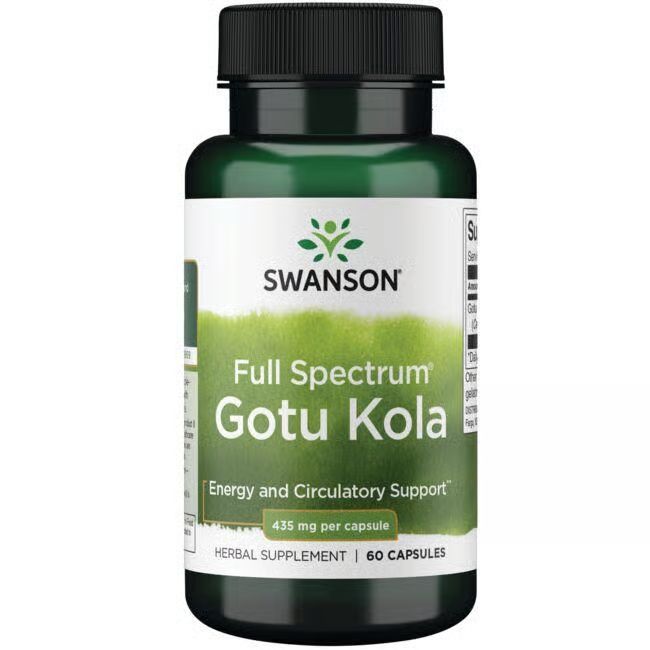 Swanson Gotu Kola 435 mg 60 Pc