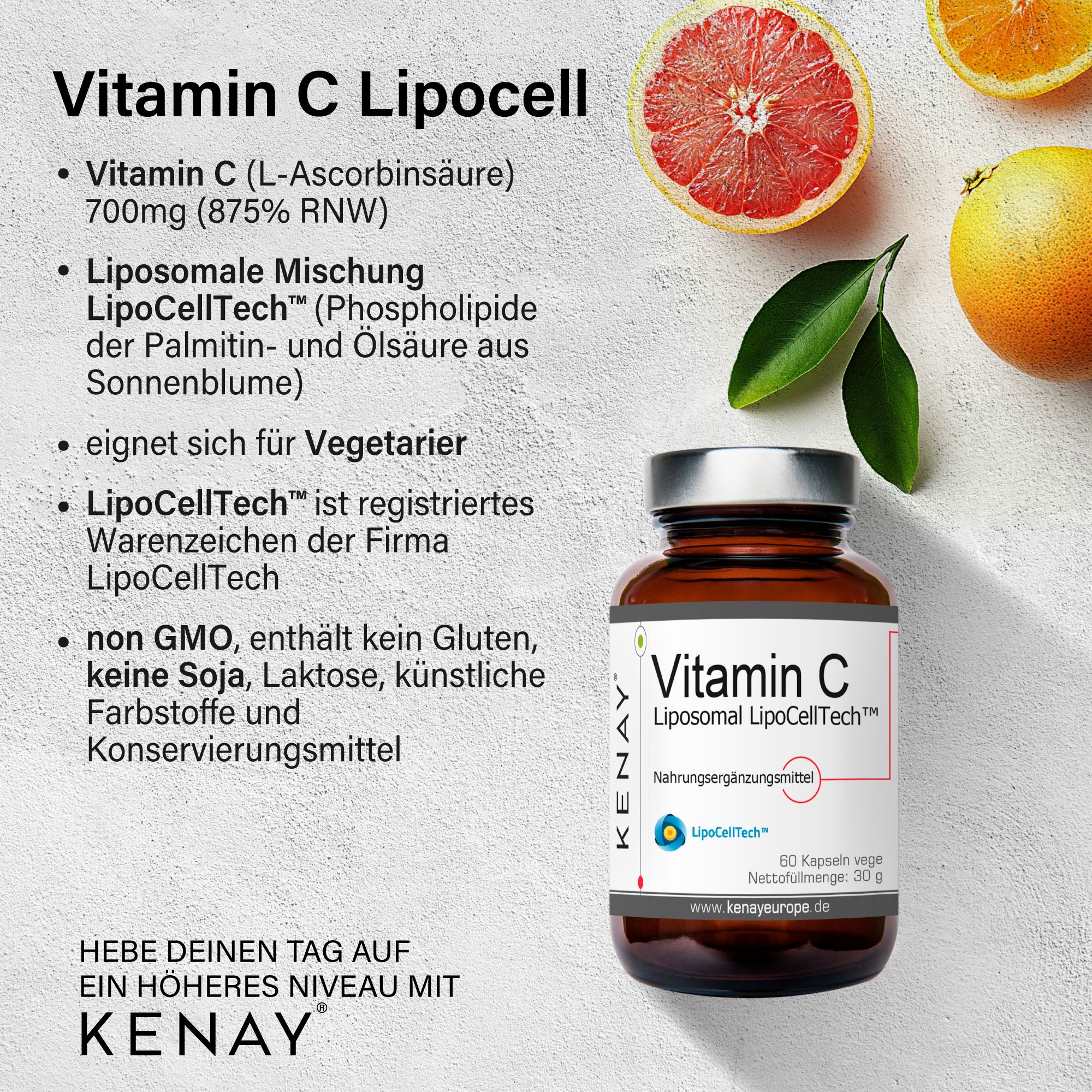 Vitamin C Liposomal LipoCellTech™ | KENAY®