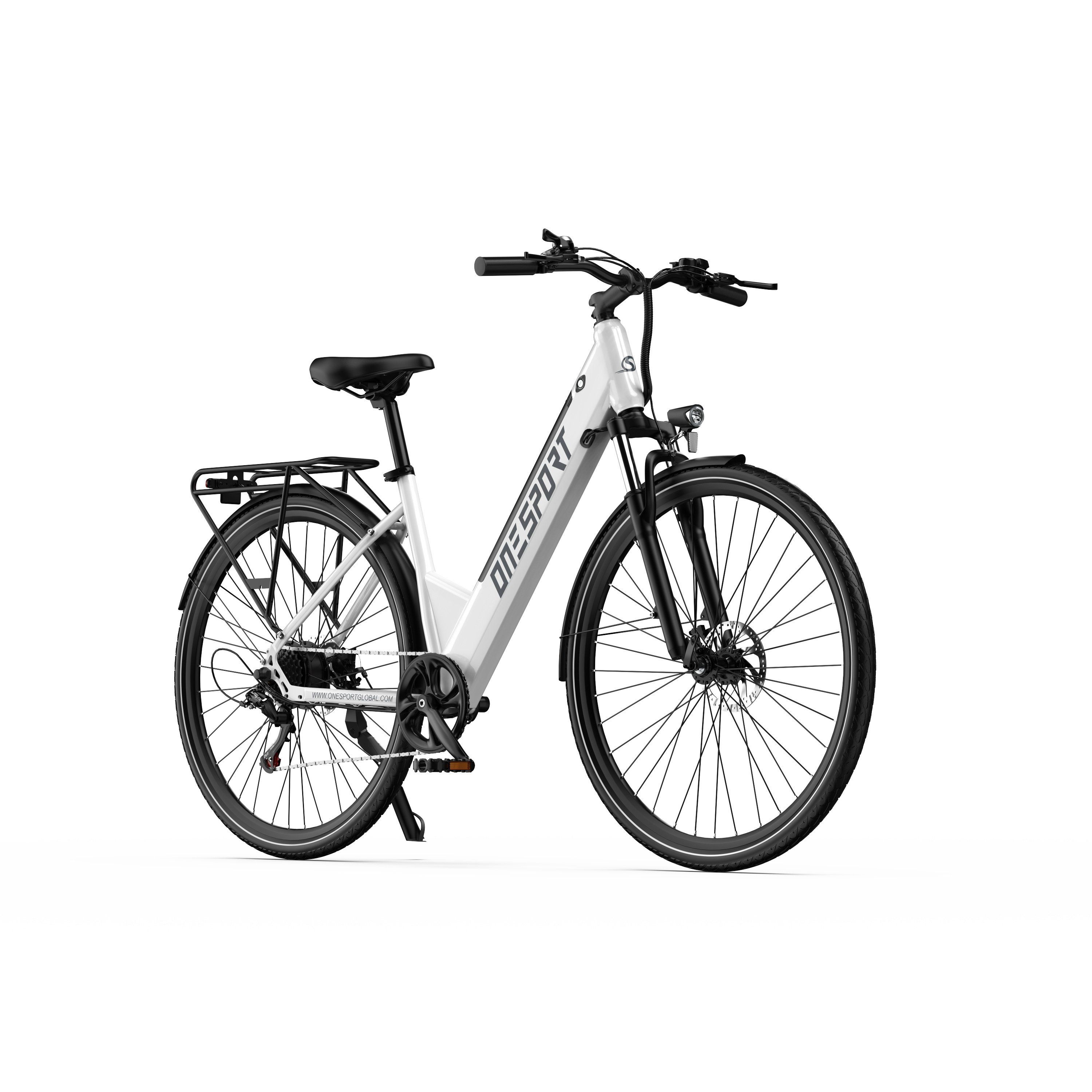 ONESPORT OT12 27,5" City-E-Bike, 36V 13Ah Akku, App-Unterstützung