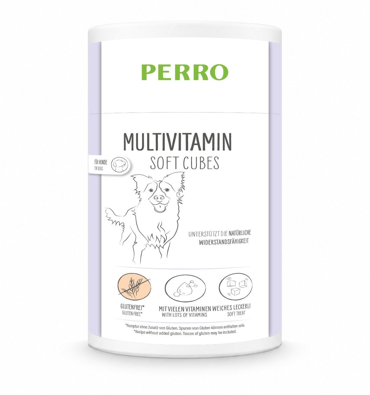 Perro Soft Cubes - Multivitamin Snack für Hunde 240 g Futter
