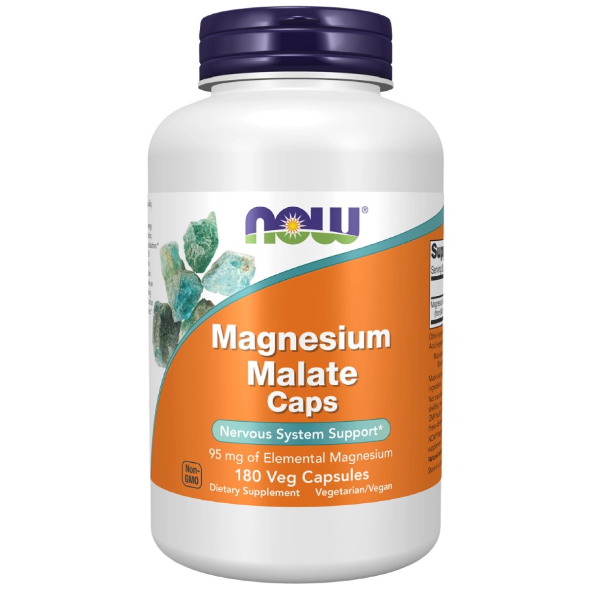 NOW Foods Magnesiummalat 180 St Kapseln