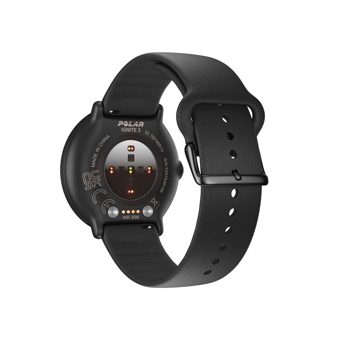 Polar Ignite 3 Schwarz Smartwatch