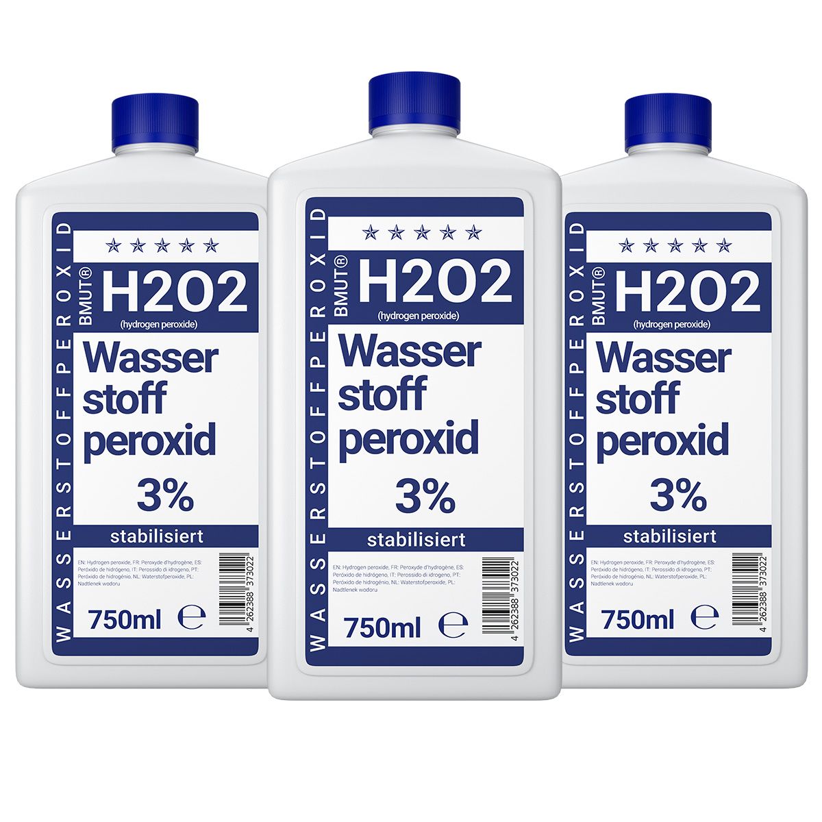 BMUT Perossido di idrogeno H2O2 3%