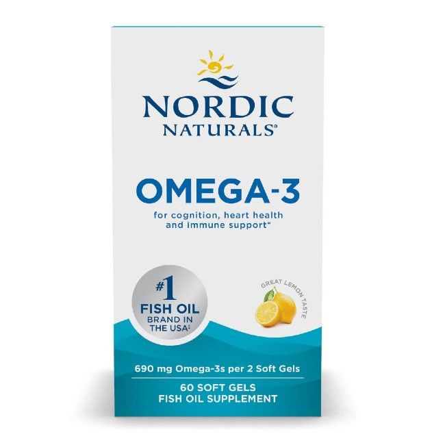 Nordic Naturals Omega-3 690 mg 60 Pc