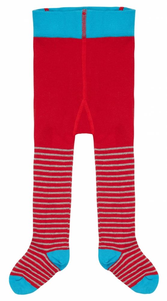 loud + proud Strumpfhose, Streifen/Rot