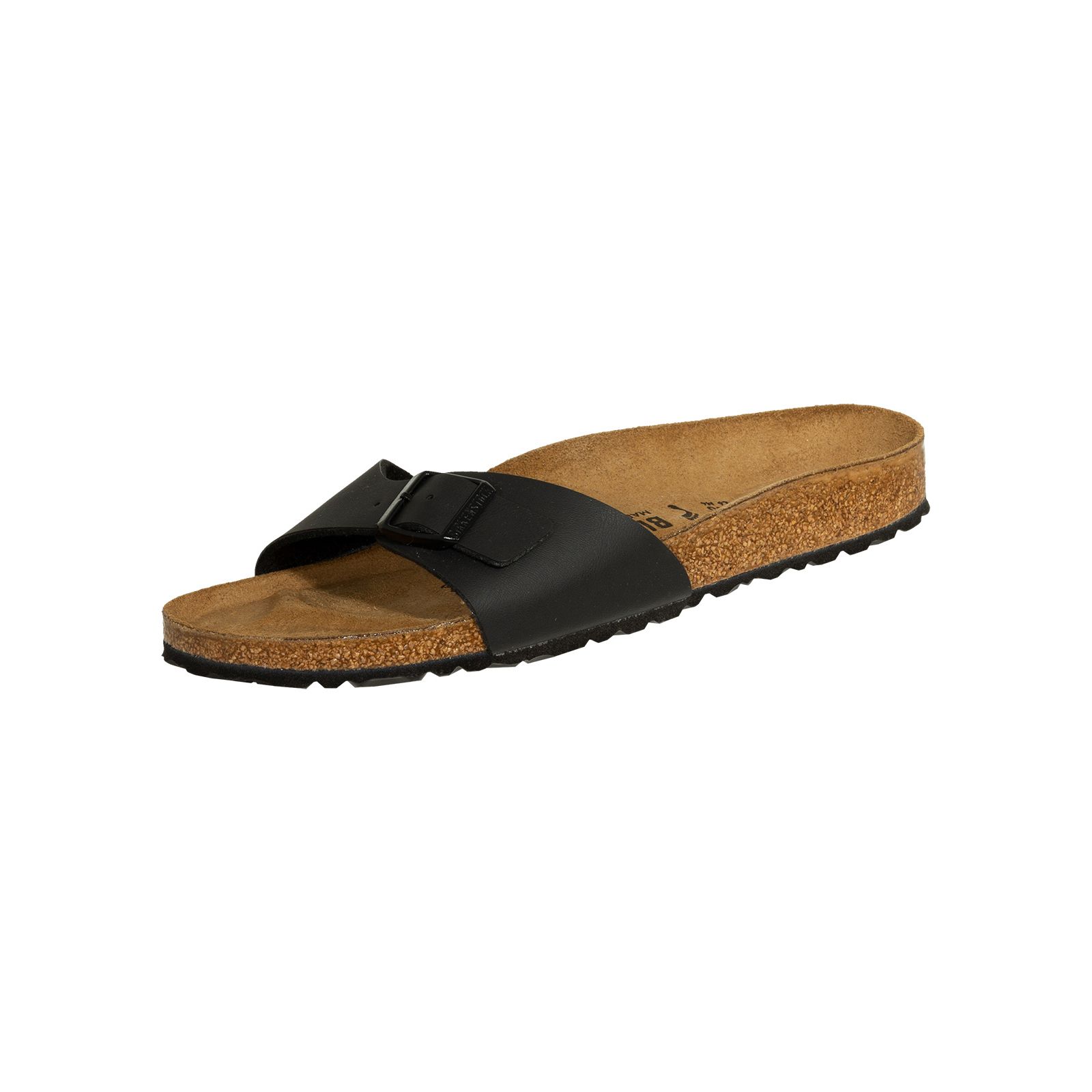 Birkenstock Madrid Birko-Flor schwarz schmale Weite Gr. 39