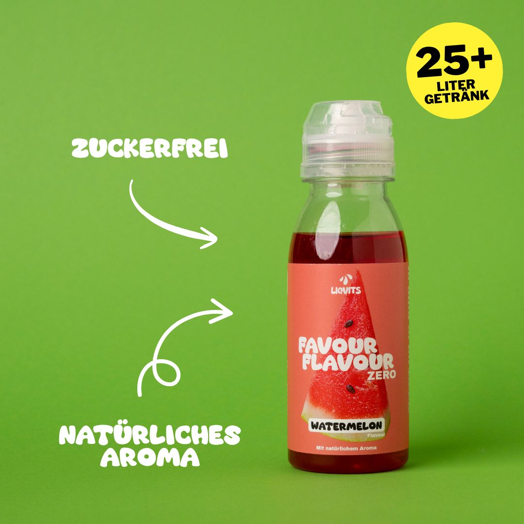 Favour Flavour Watermelon  Sirup Zero mit natürlichem Aroma