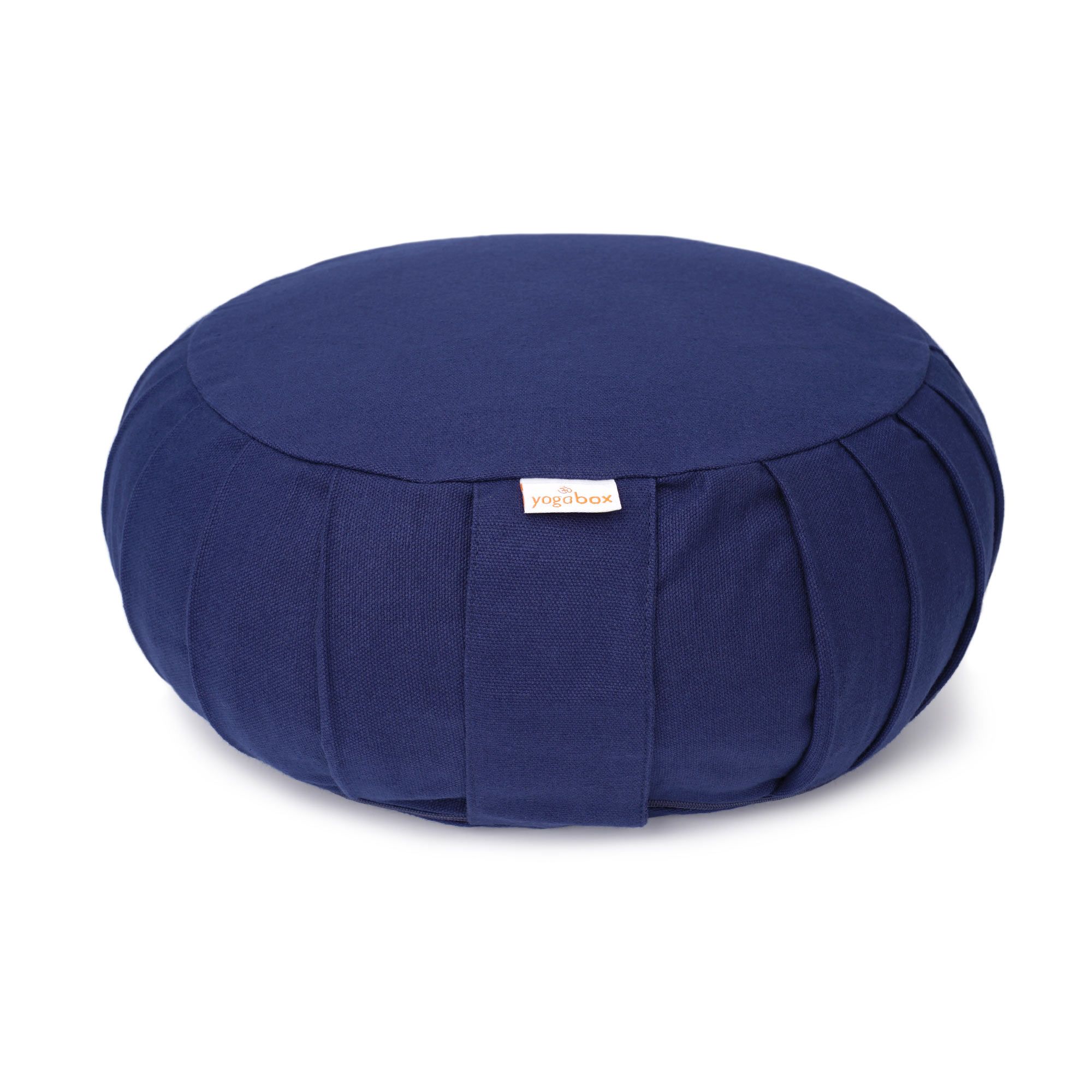 yogabox Meditationskissen / Yogakissen Zafu Basic mit ZIP - dunkelblau 31 x 15,0 cm 1 St