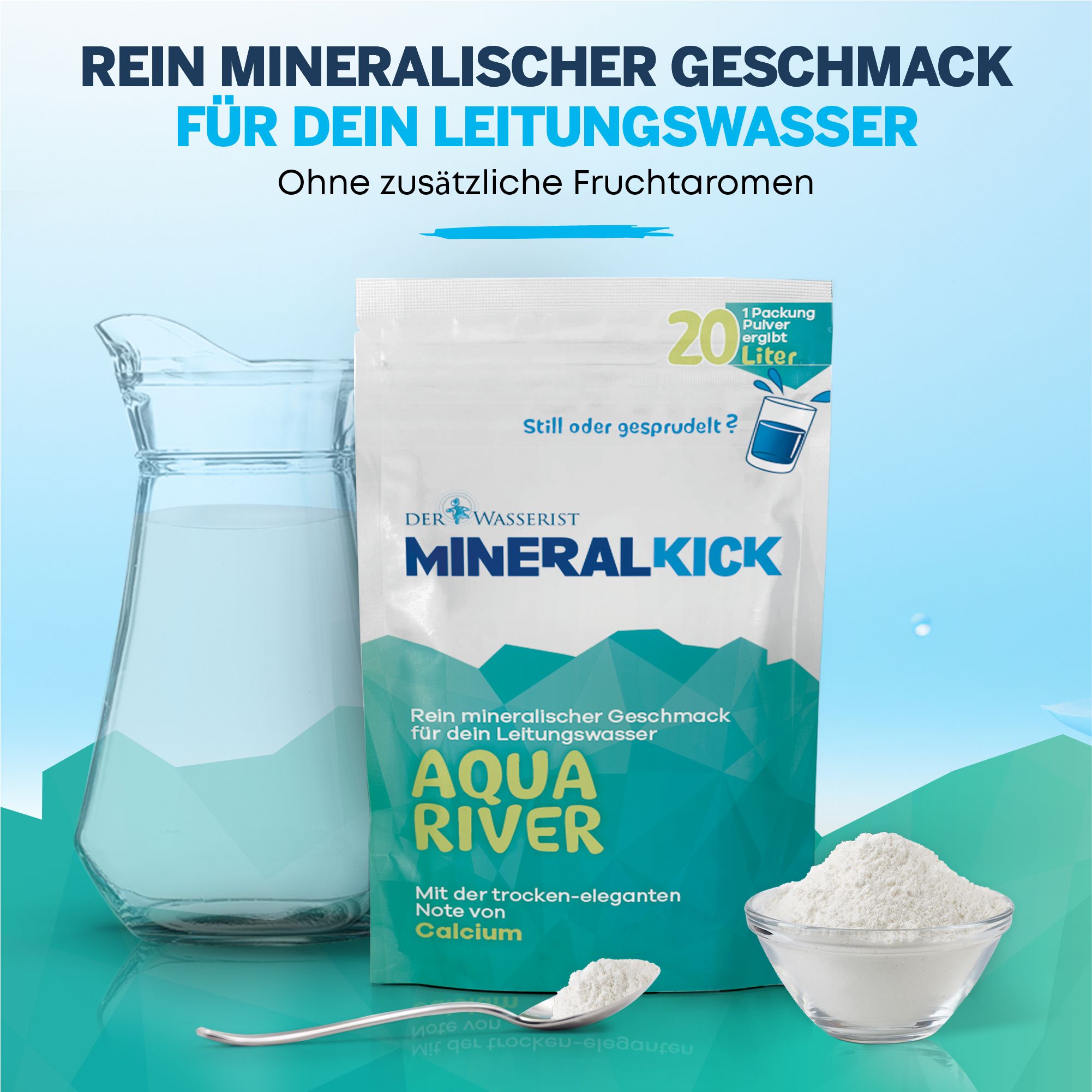 Der Wasserist MineralKICK AQUA RIVER