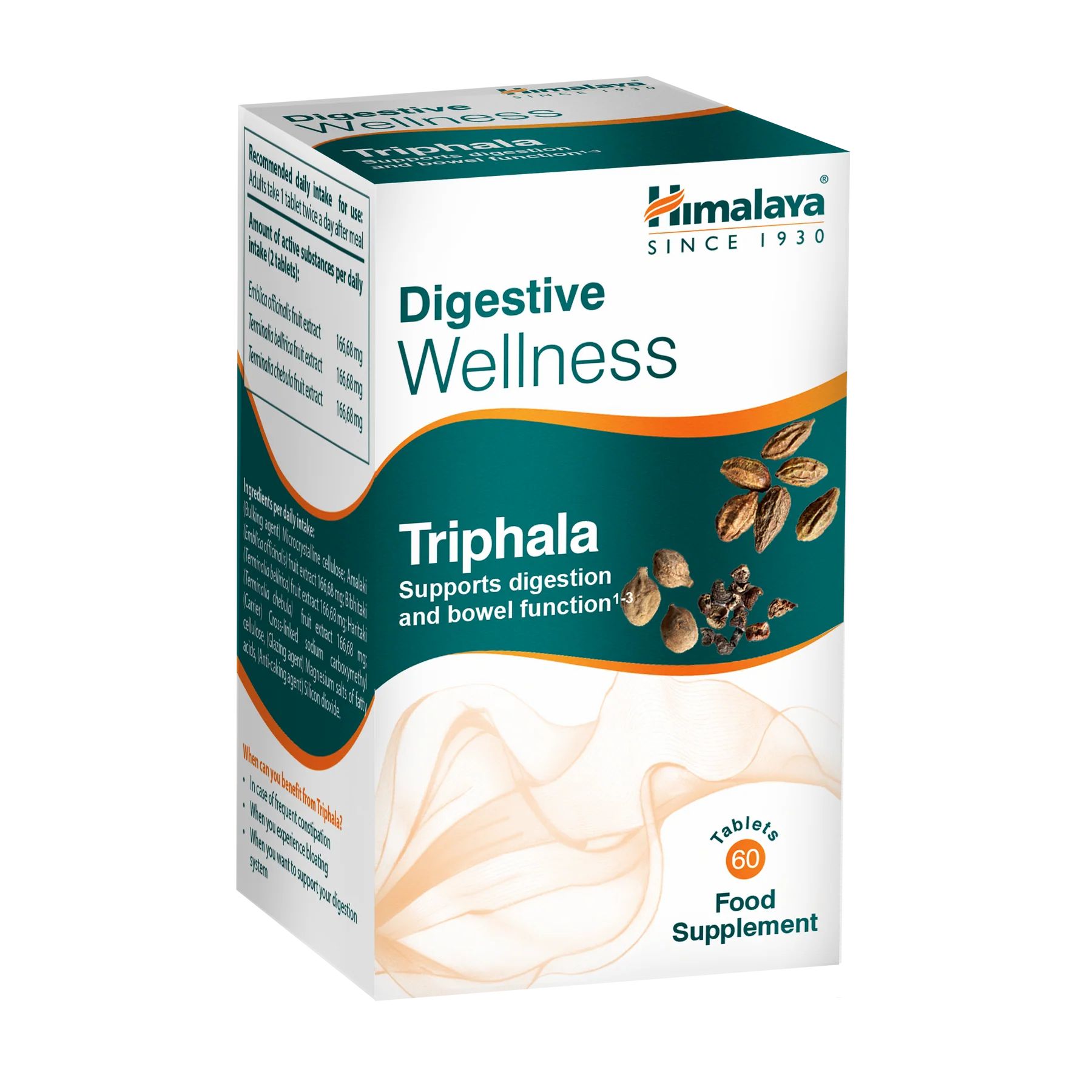 Himalaya Digestive Wellness Triphala - 60 Tabletten