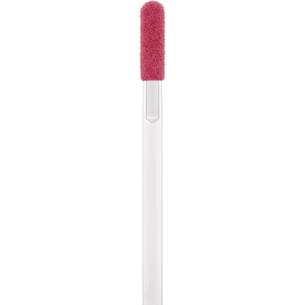 Applikator für Lippenstift. Rosa Spitze, weißer Stiel.