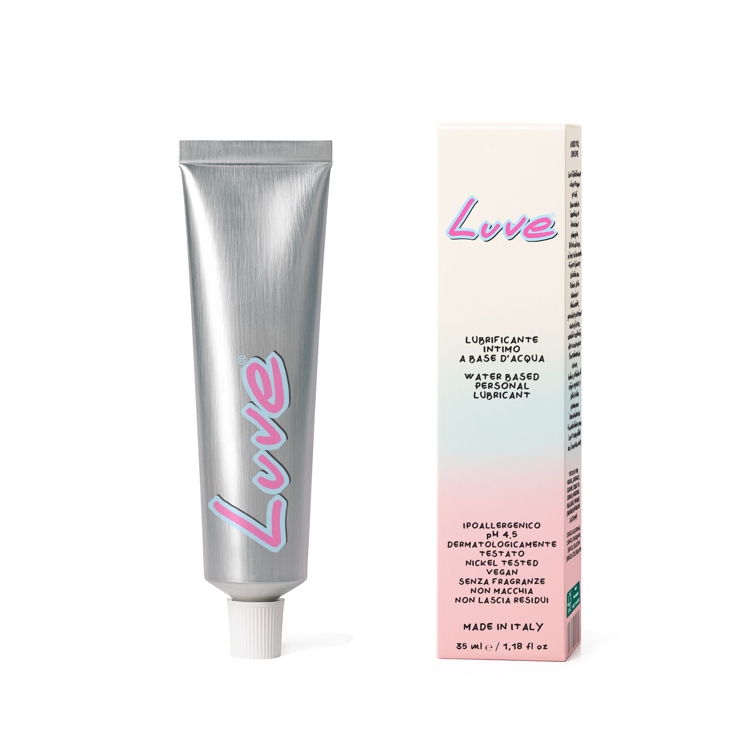 Luve Lubrificante Intimo a Base d'Acqua