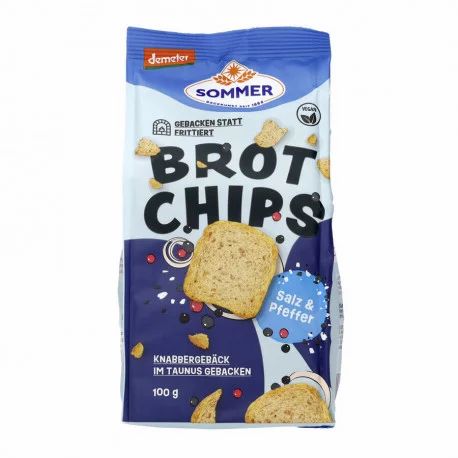 Sommer - Demeter Brot Chips, Salz