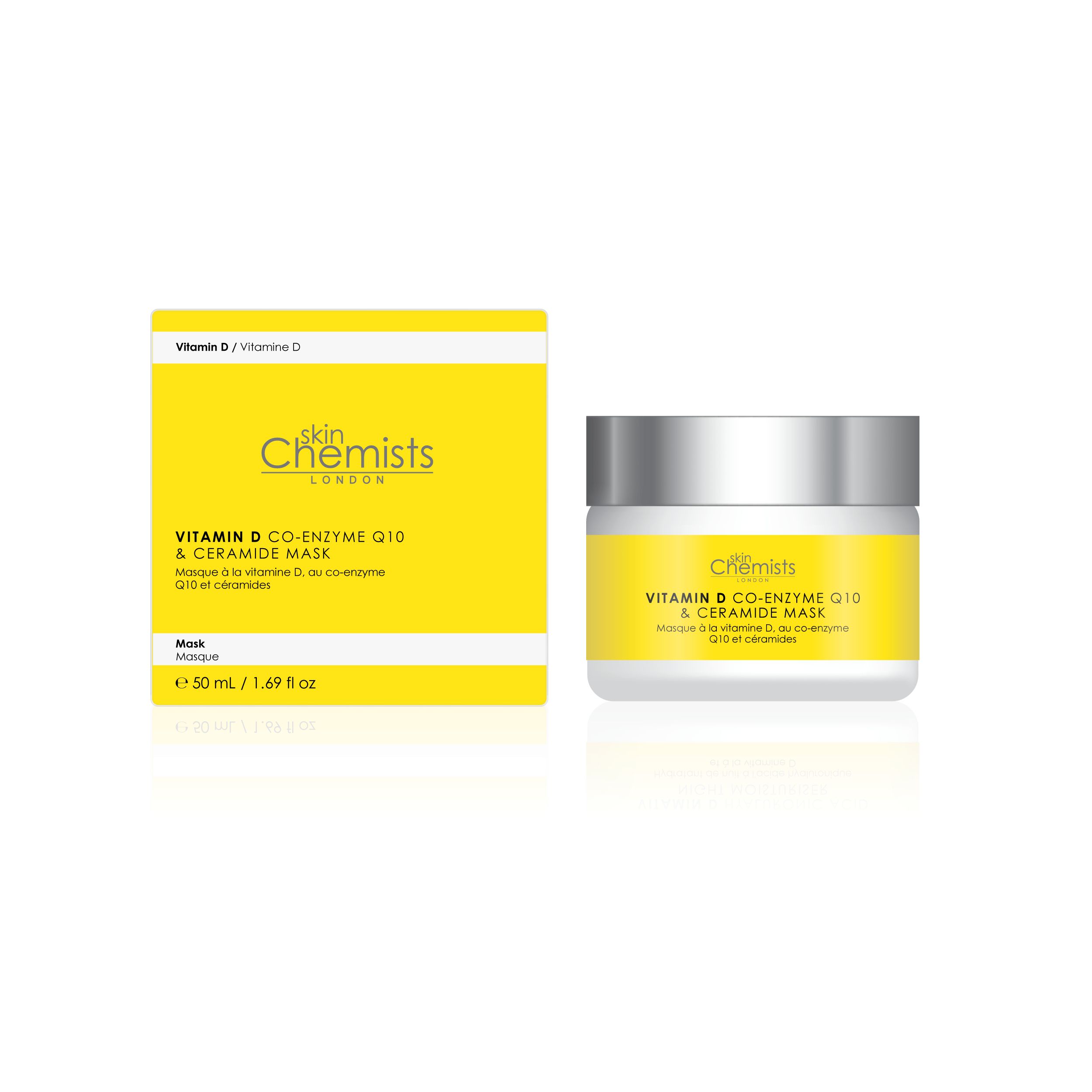 skinChemists Vitamin D Co-Enzym Q10 & Ceramid Maske