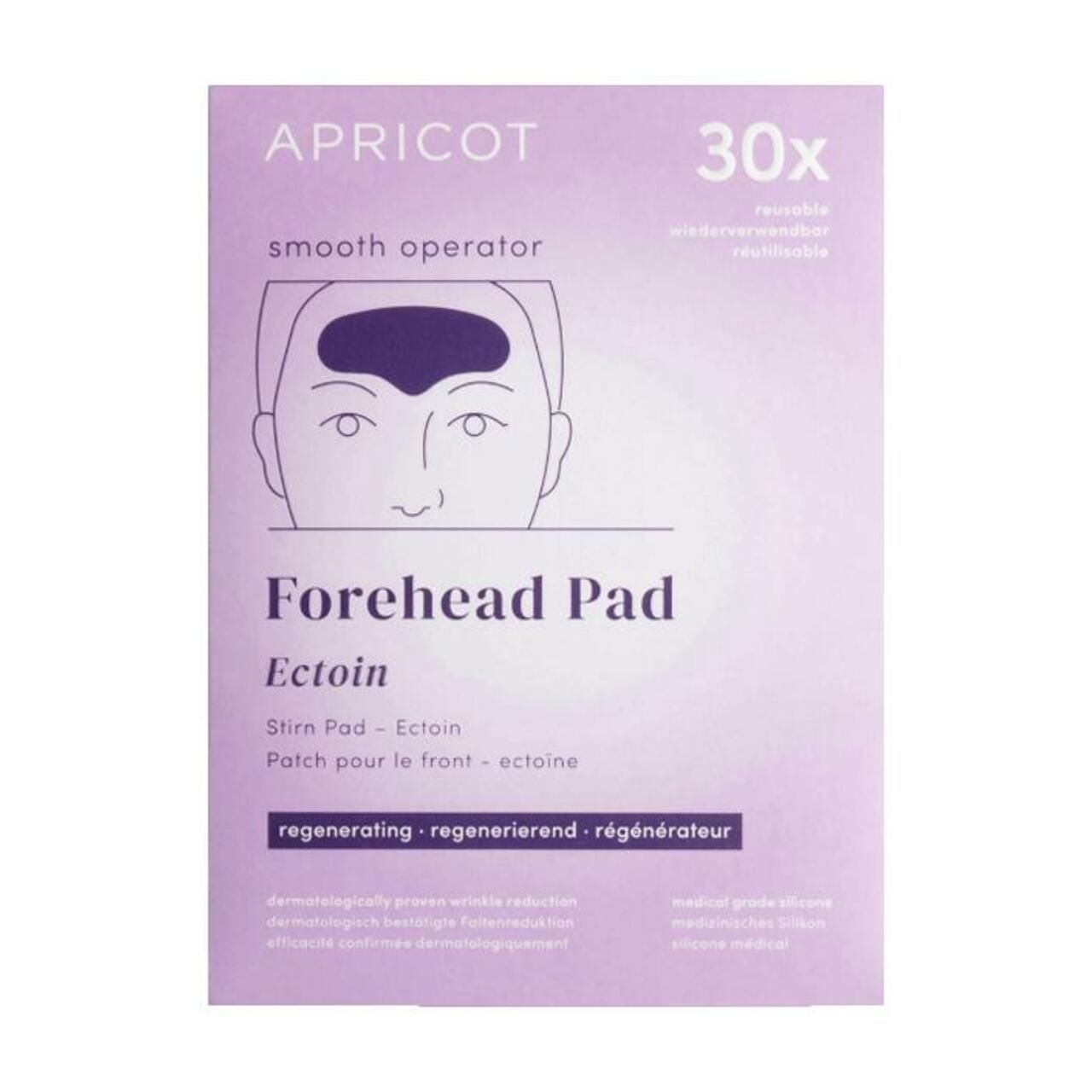 APRICOT Wiederverwendbares Stirnpad mit Ectoin