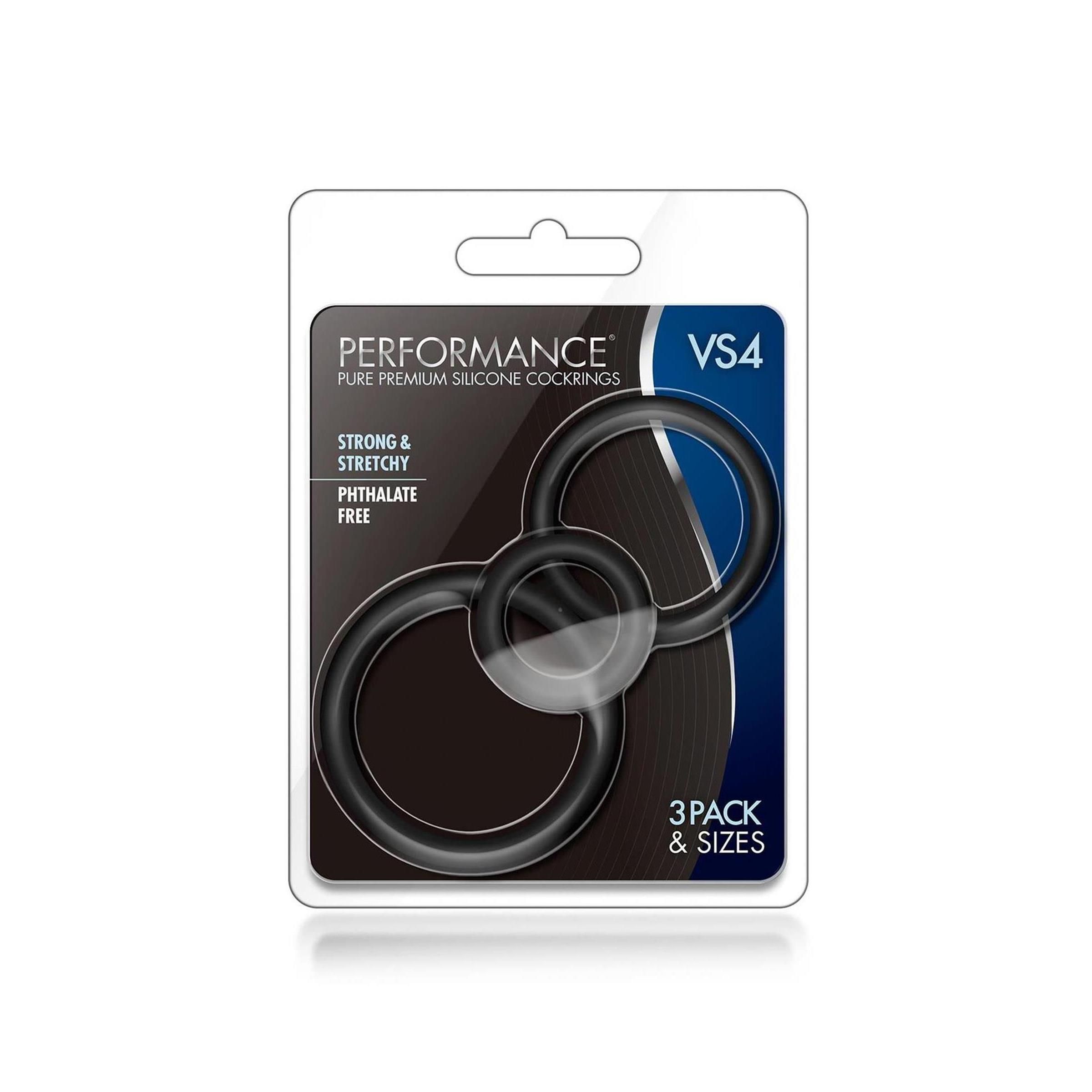 Blush - PERFORMANCE VS4 COCK RING SET