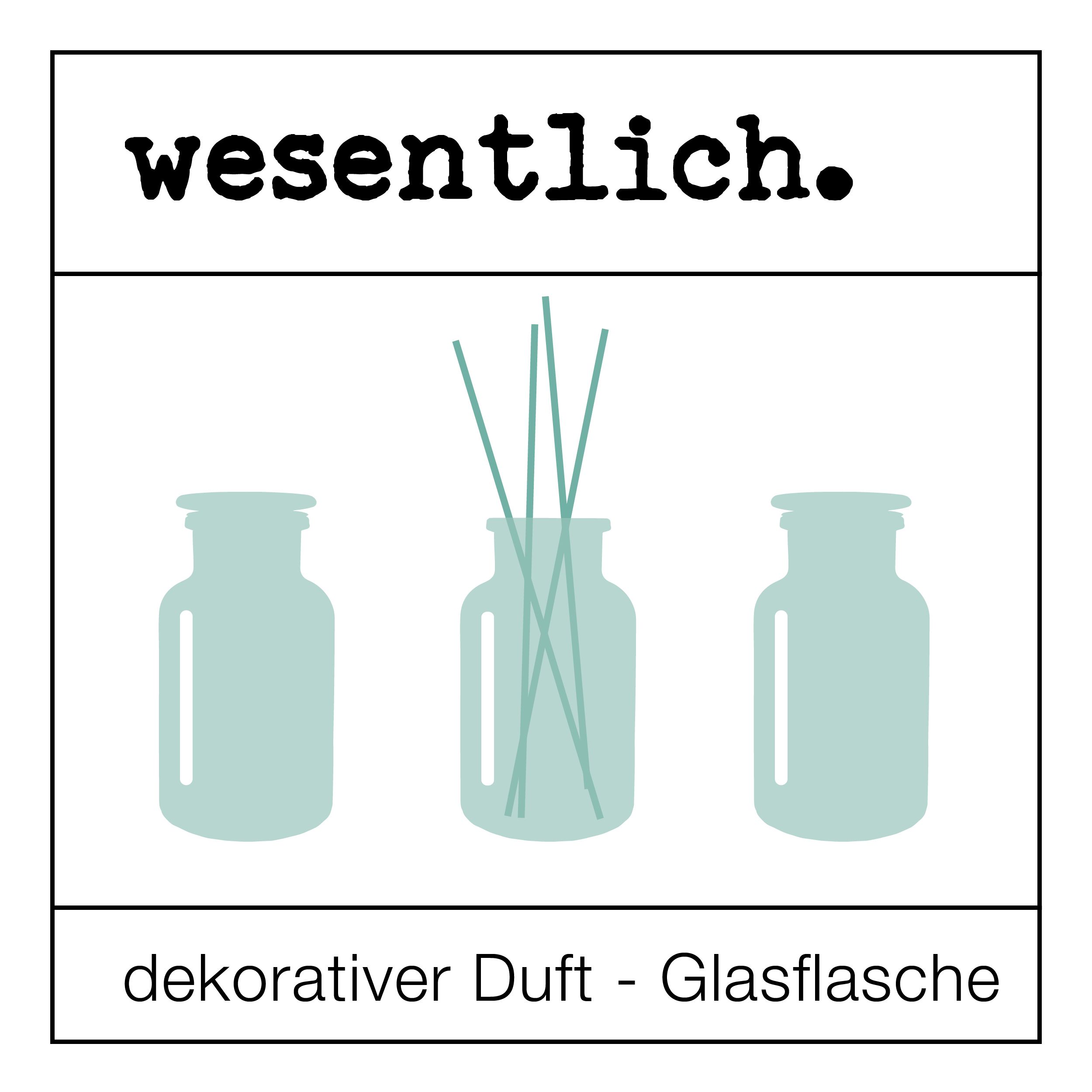 Raumduft Blümchen inkl. 7 Kapillarstäbchen von wesentlich.