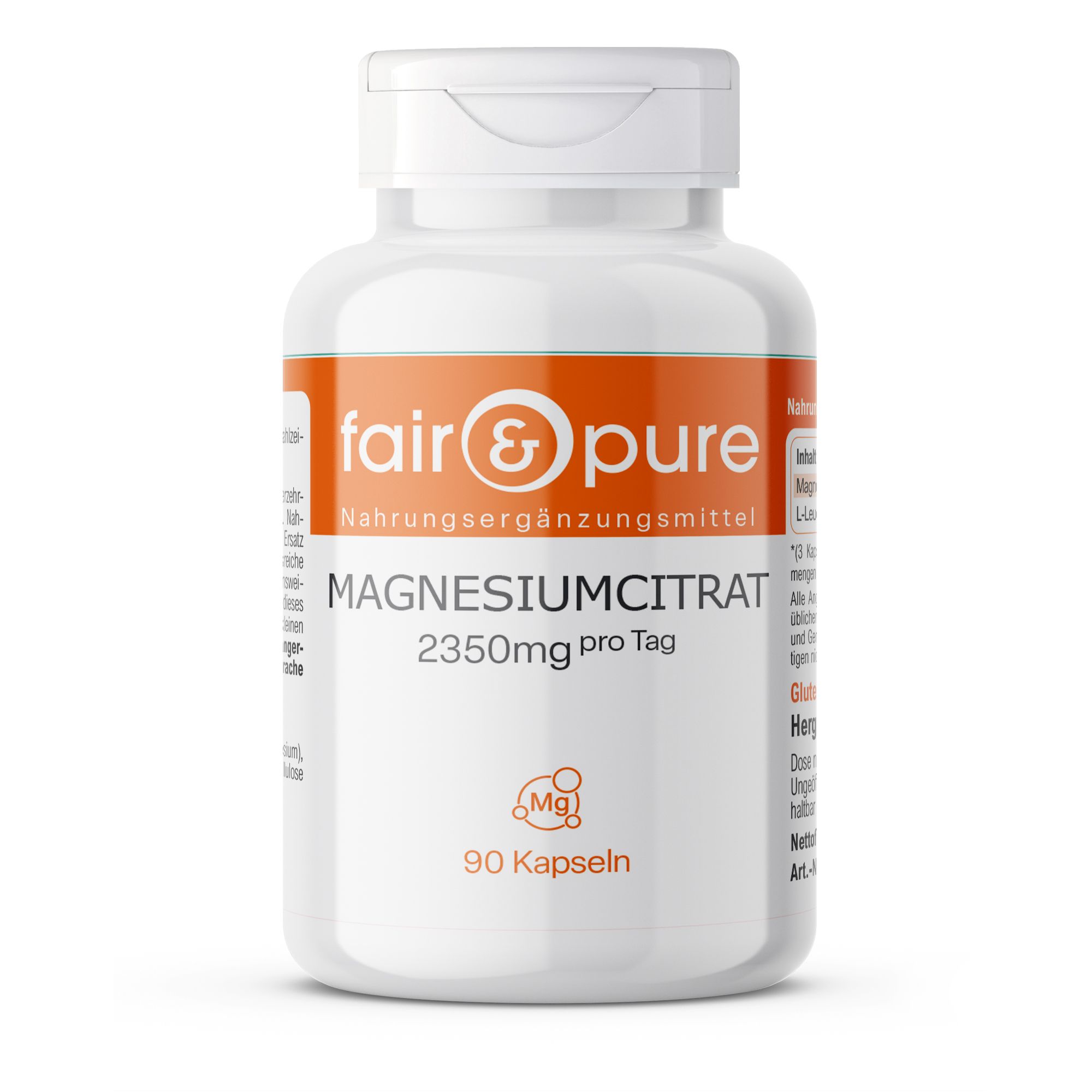 fair - pure | Magnesiumcitrat 2350mg 90 St