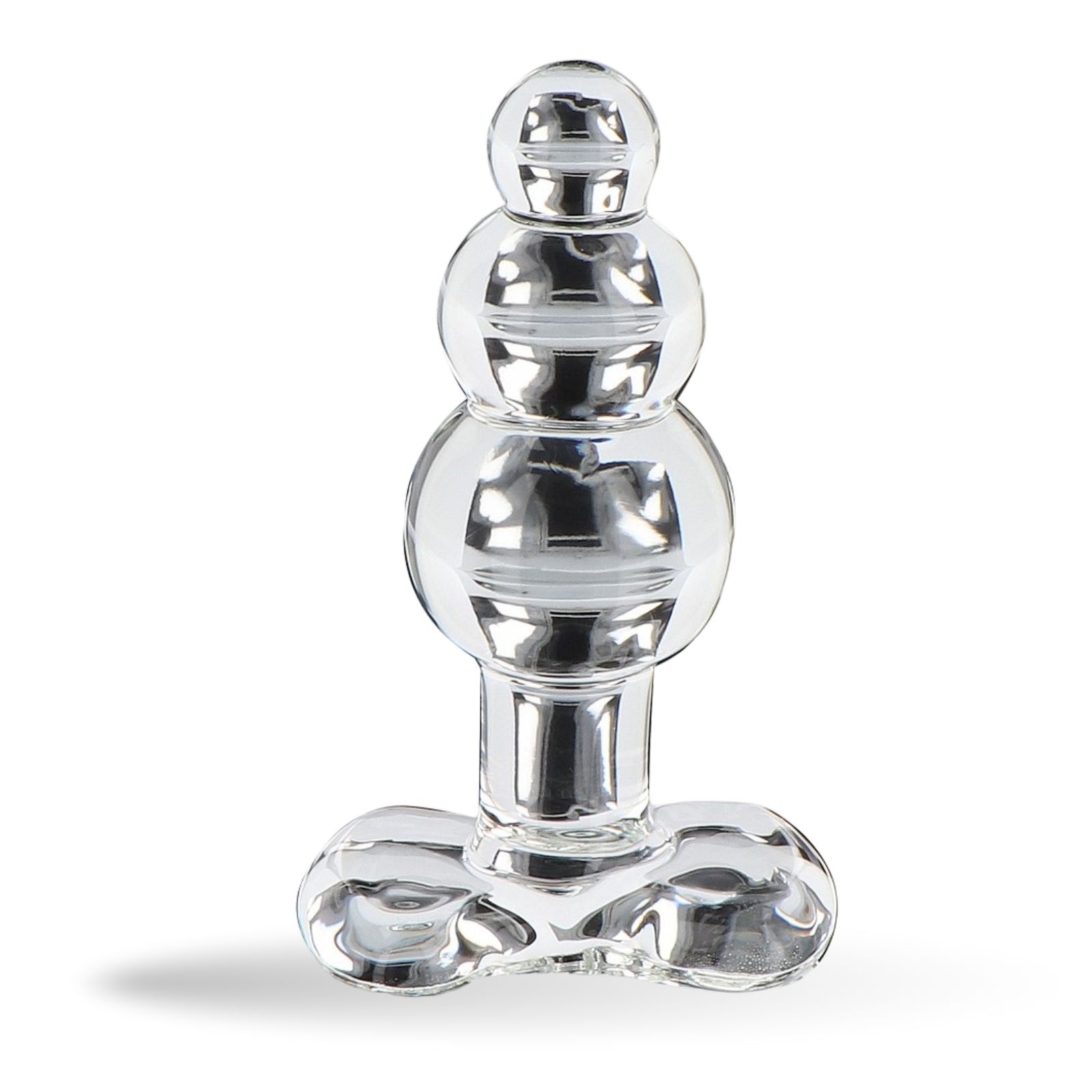 Lovelyness - Analplug aus Glass mit Rippen