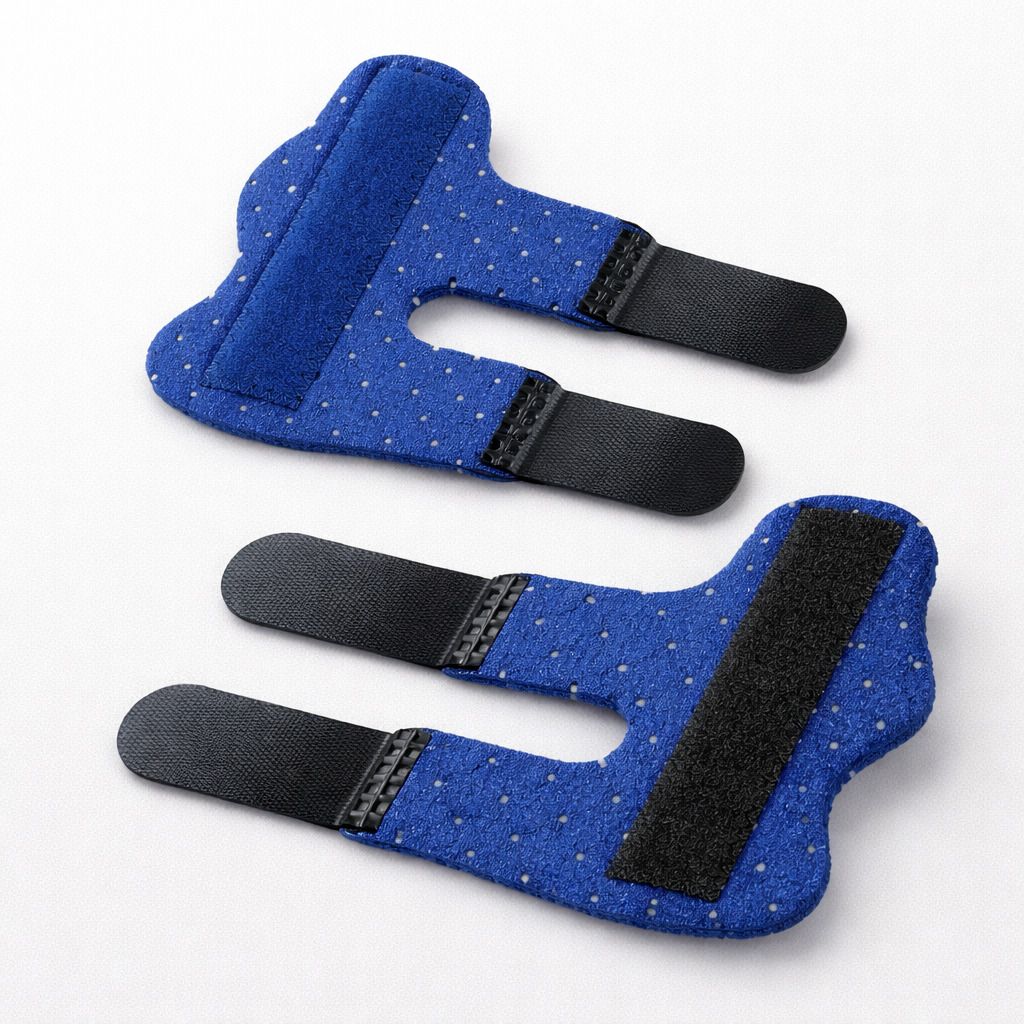 Fingerschiene verstellbar mit Aluminiumstütze, atmungsaktiv, für Alltag & Arbeit