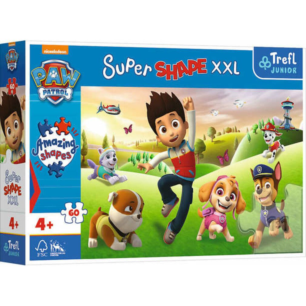 trefl Puzzle Super Shape xxl Paw Patrol: lächelnde Hunde 1 St - Shop ...