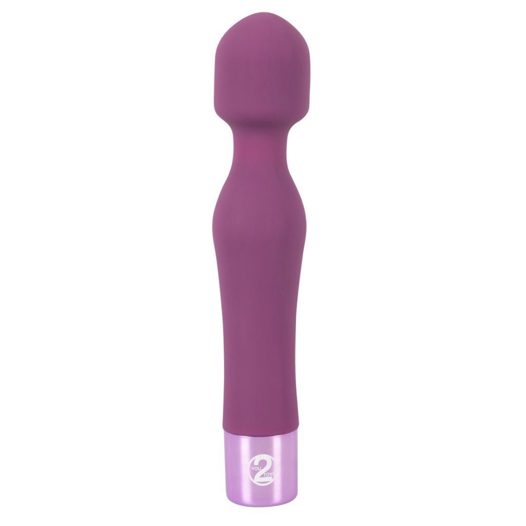 Massagestab 'Wand Vibe' | Mit 15 Vibrationsmodi, flüsterleise, wasserdicht | Elegant Series