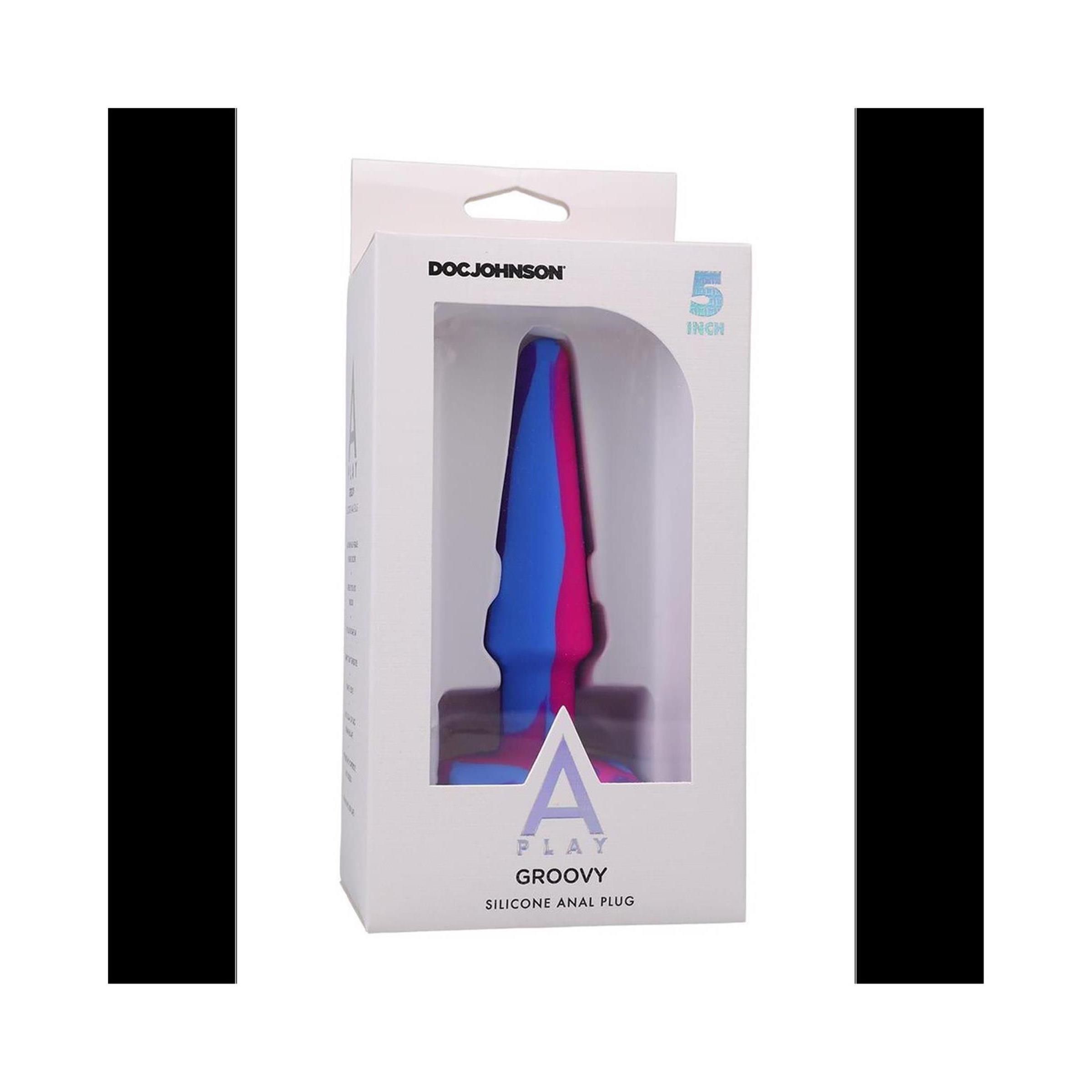 Doc Johnson - Groovy Silicone Anal Plug -