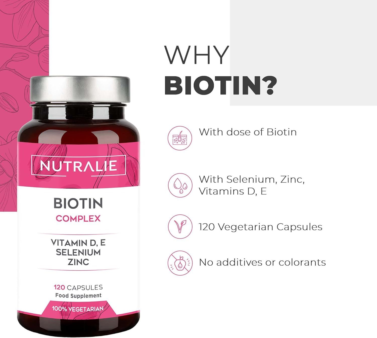 Nutralie BIOTIN Hochdosiert