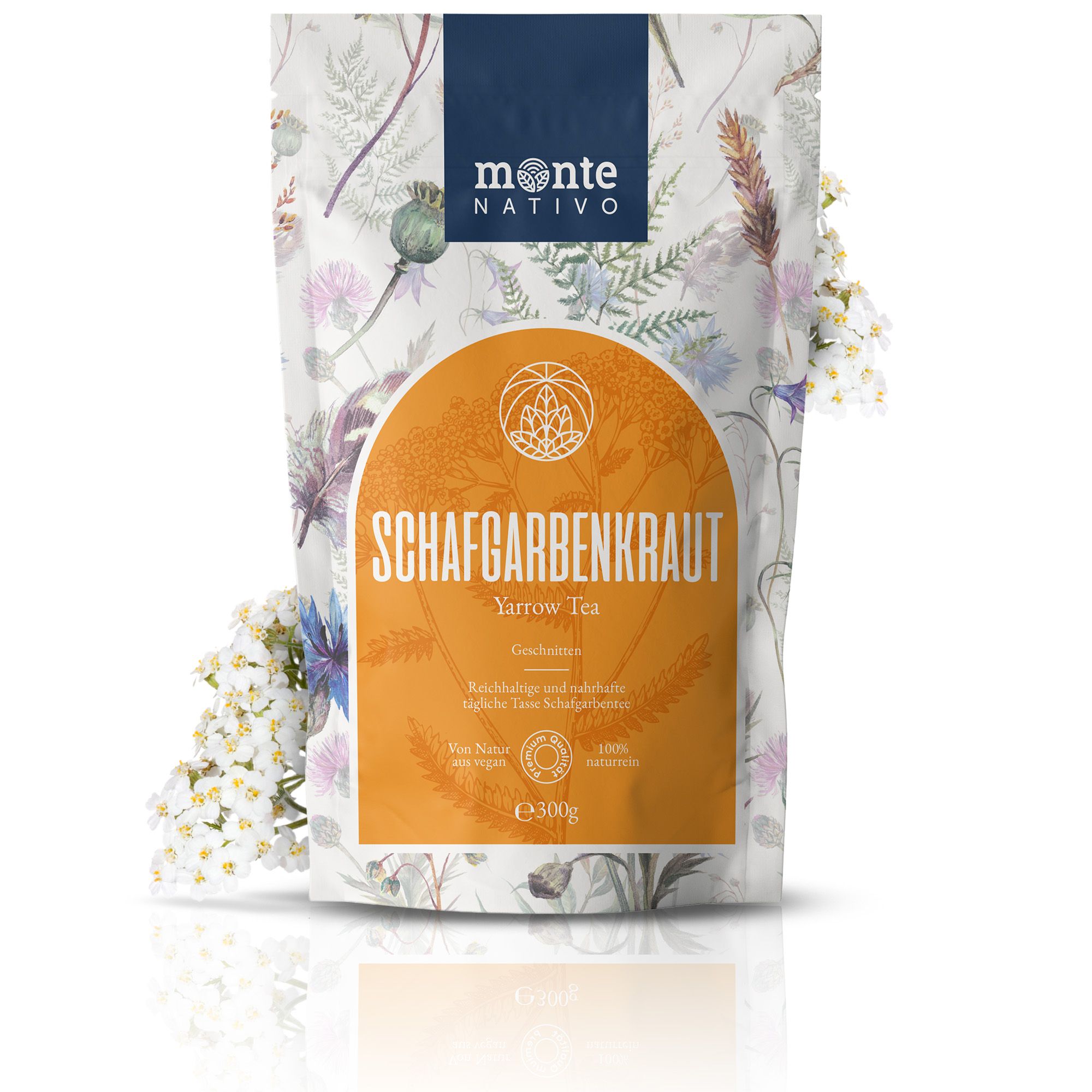 Monte Nativo Schafgarbe Kräutertee lose 300 g Tee