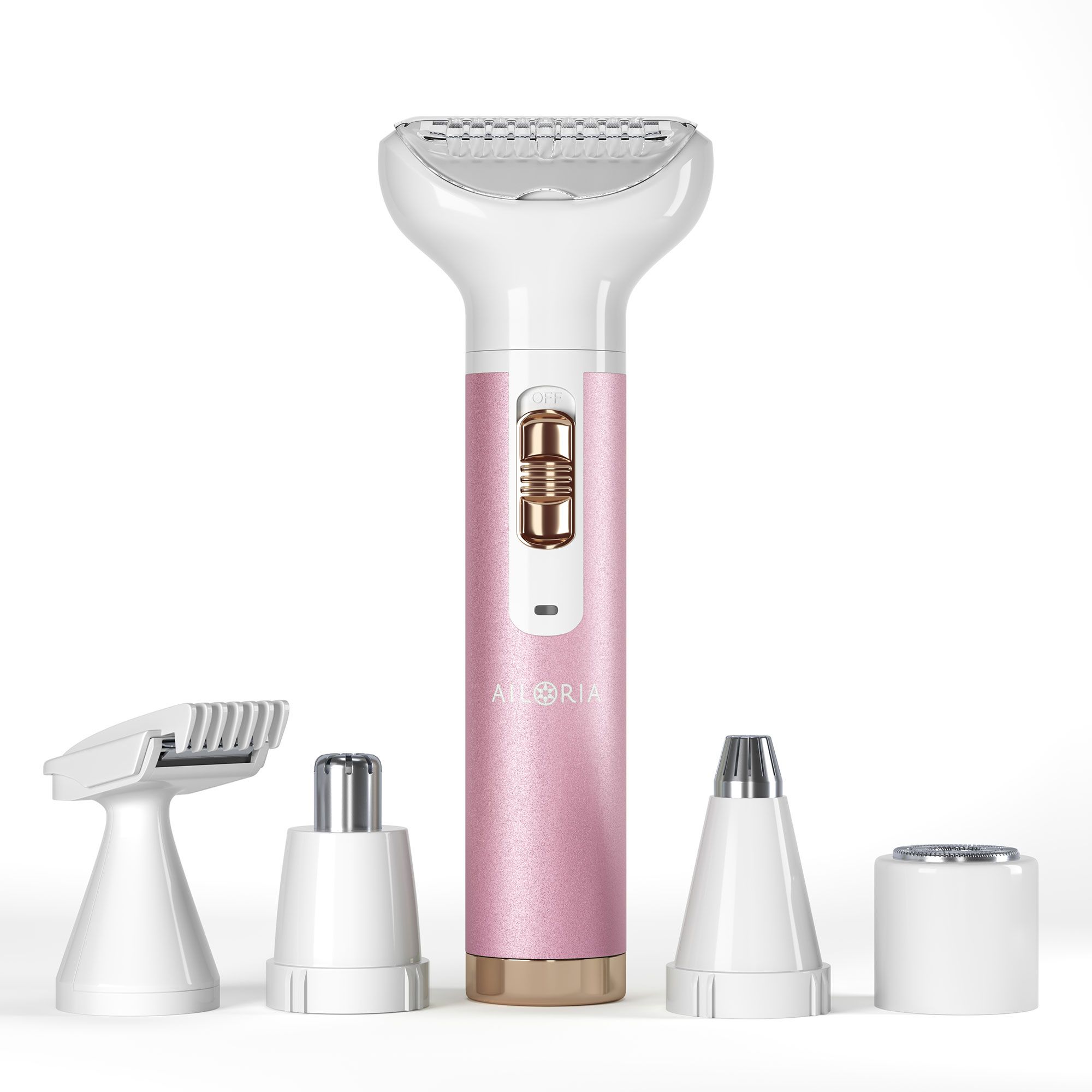 AILORIA EVAPORE PRO SET Rasierer mit verschiedenen Aufsätzen USB