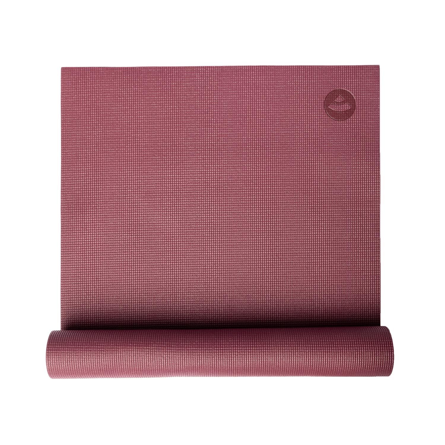 bodhi Yogamatte Asana Mat, red plum