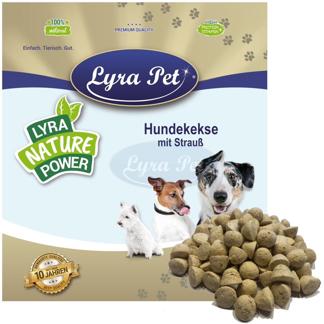 Lyra Pet® Hundekekse mit Strauß