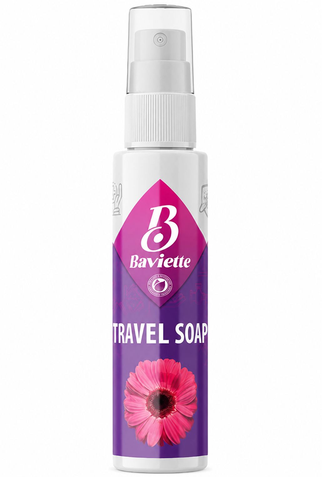 Baviette All-in-One Eco Travel Soap – Biologische Mikroorganismen-Seife für Camping & Reisen