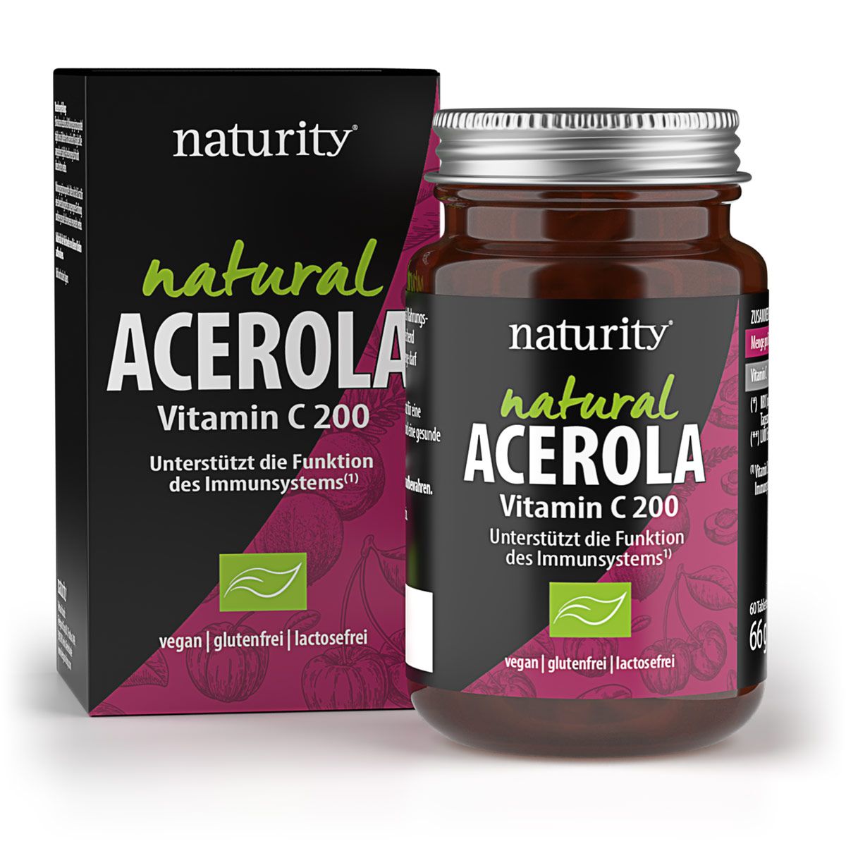 Naturity - ACEROLA Vitamin C 200