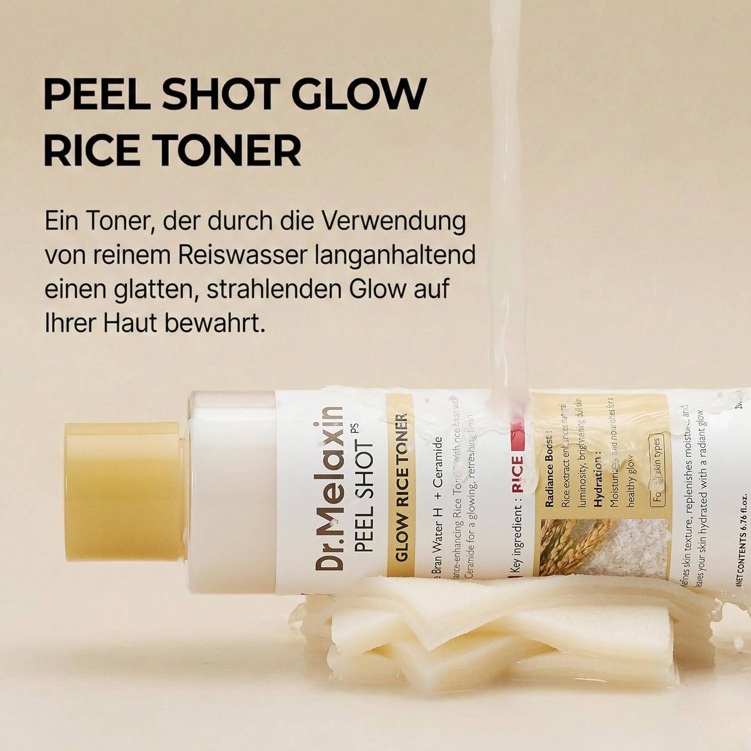 Dr. Melaxin Peel Shot Glow White Rice Toner