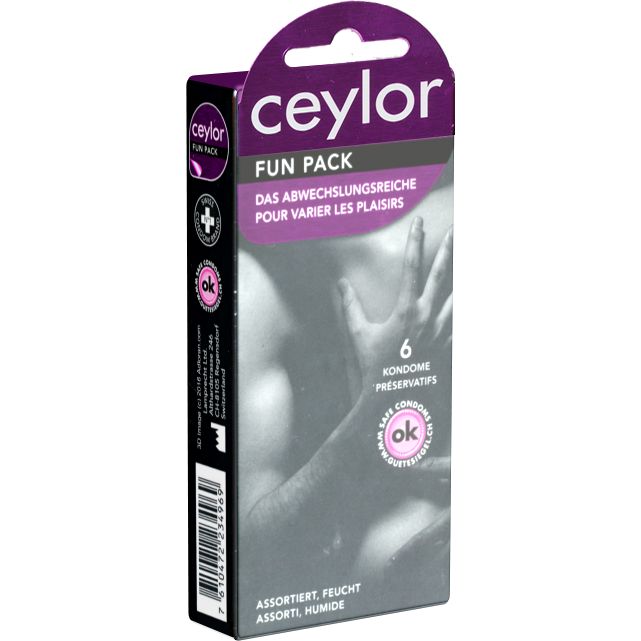 Ceylor *Fun-Pack* Kondomsortiment für ein variantenreiches Liebesspiel