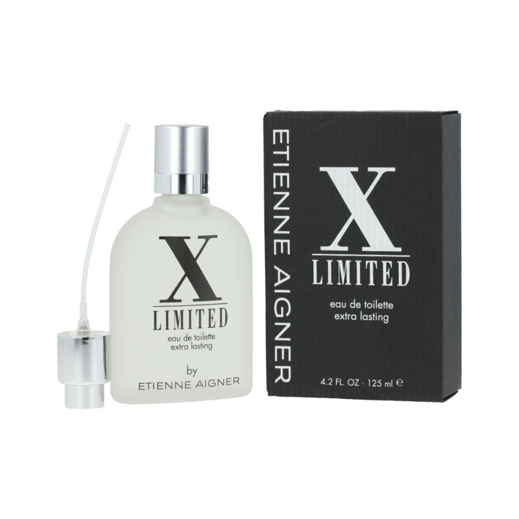 Etienne Aigner X Limited Eau de Toilette Flakon mit Sprühkopf und Schachtel. Flakon mit Sprühvorrichtung.