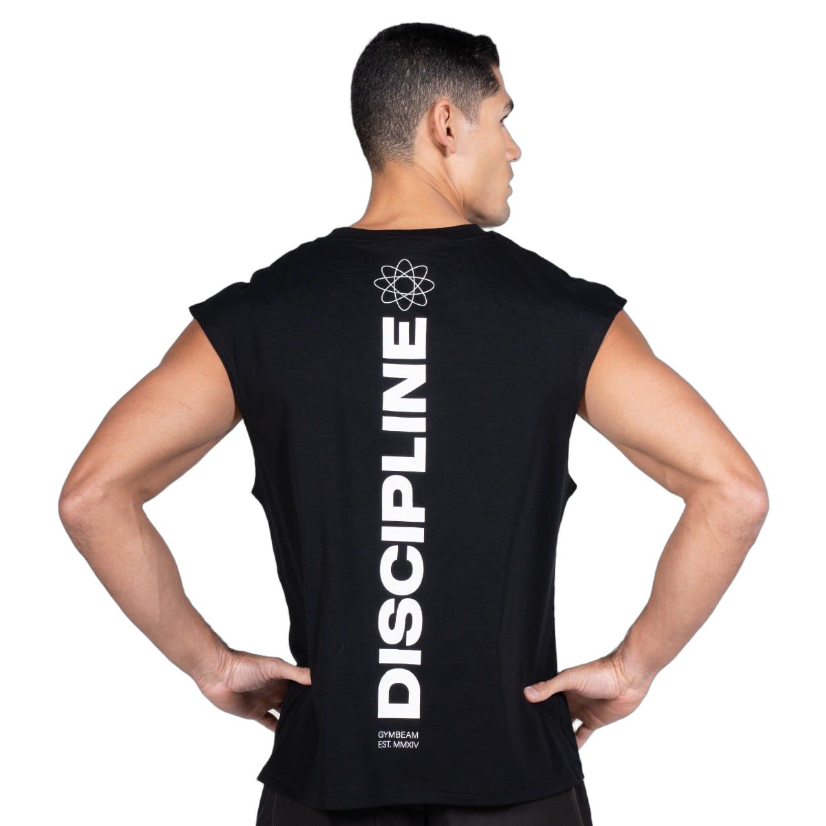 Tanktop Herren Regular Discipline Schwarz 1 St