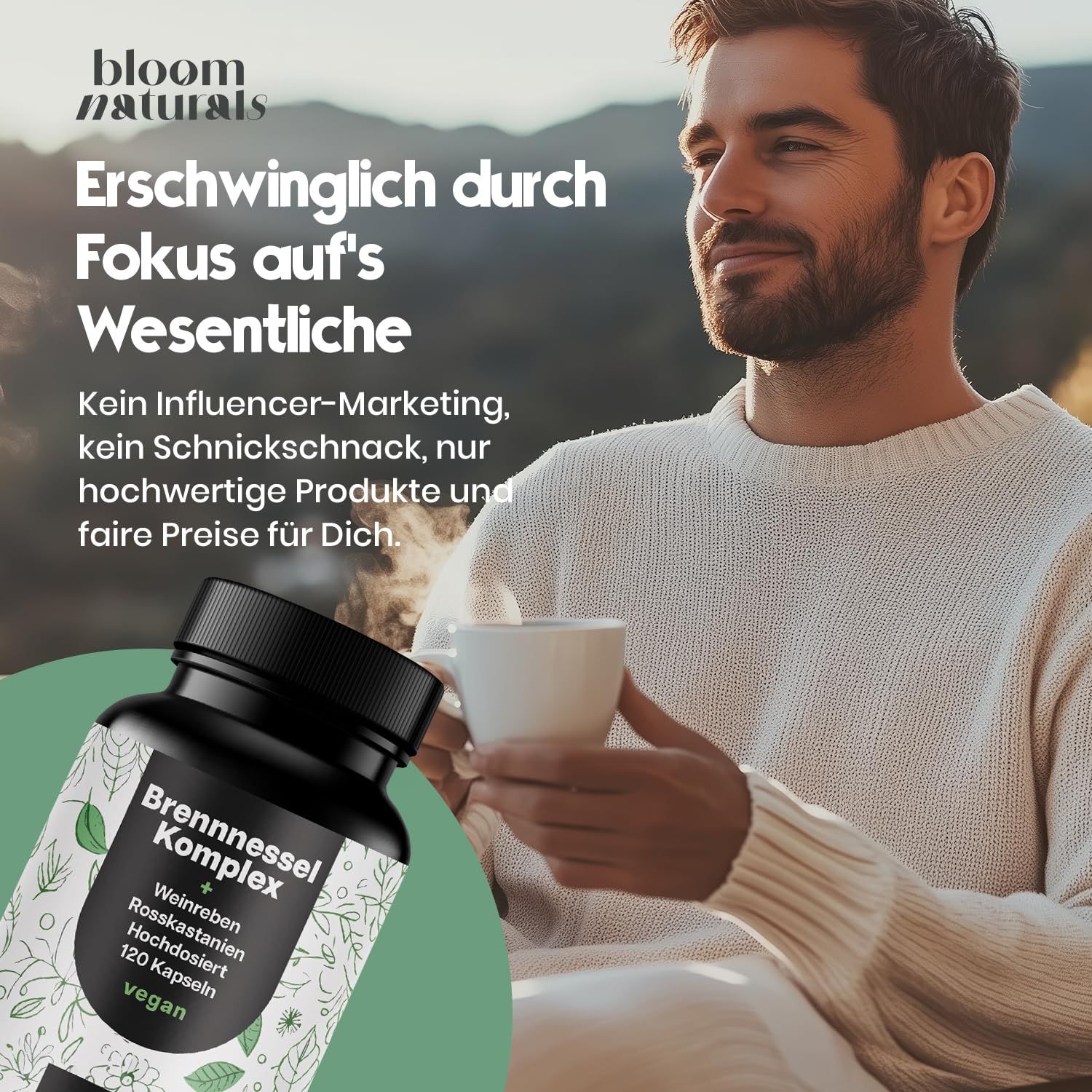 Bloom Naturals Brennnessel Kapseln
