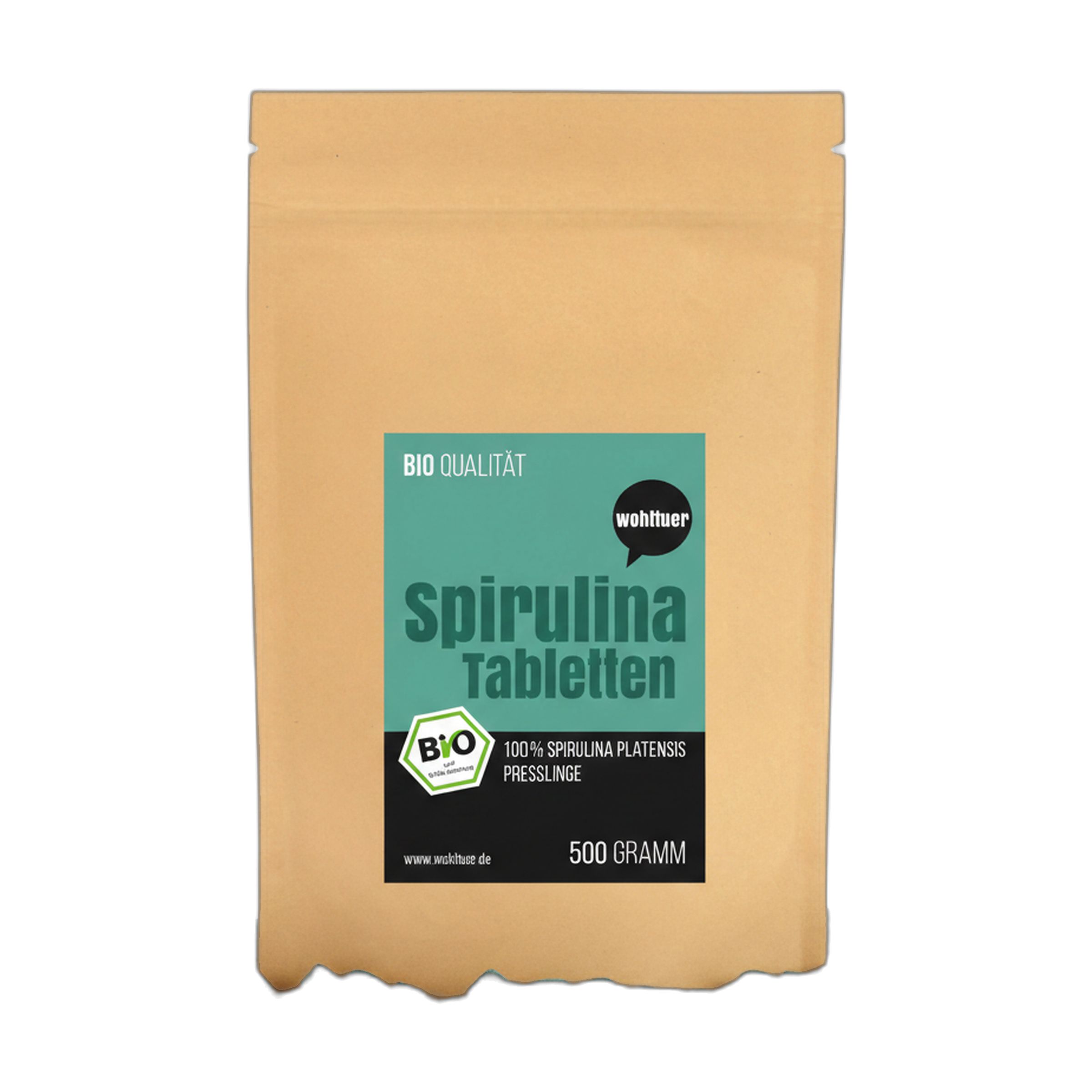 Wohltuer Bio Spirulina Tabletten 500 g