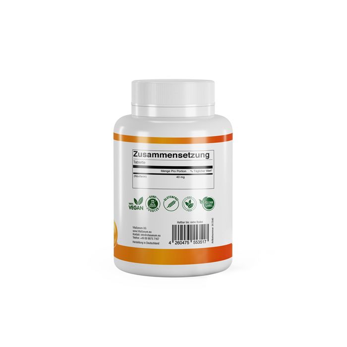 VitaSanum® - Vitamin B2 (Riboflavin) 40 mg 200 St Tabletten