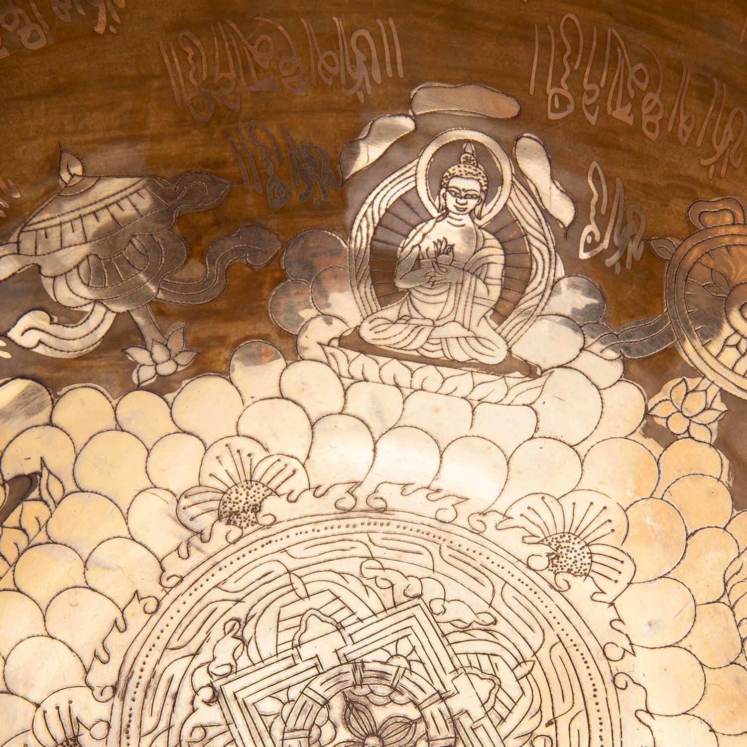 bodhi Tibetische Klangschale, 5 BUDDHAS