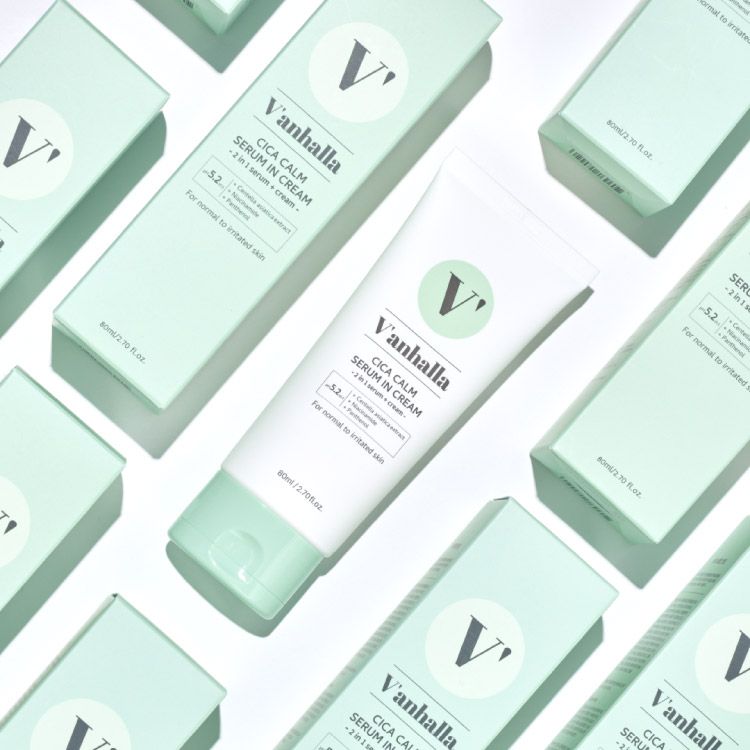 VANHALLA Cica Beruhigendes Serum in Creme