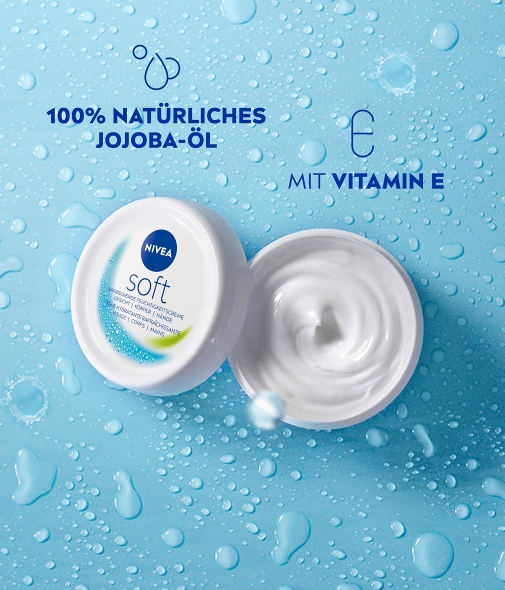 NIVEA Soft Erfrischende Feuchtigkeitscreme