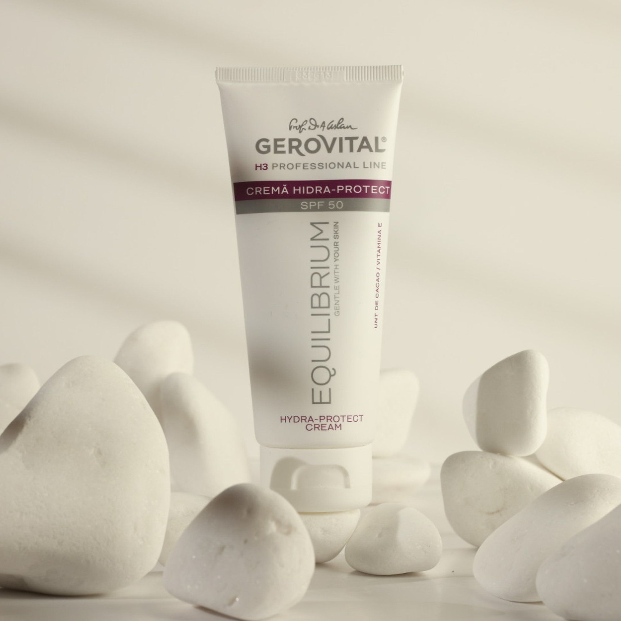 Gerovital H3 Equilibrium Sonnencreme LSF 50 mit Vitamin E, 100 ml