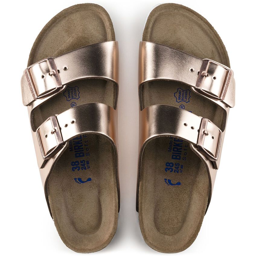 Birkenstock Arizona SFB metallic kupfer schmale Weite 1 P