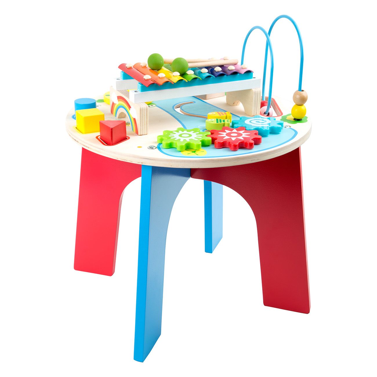 Smallfoot Motorik- und Musiktisch 2 in 1 10321 Kinderinstrument