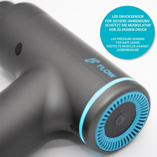 Flow® MOVE Massagepistole - Premium Muskel Massagegerät. +100.000 zufriedene Nutzer